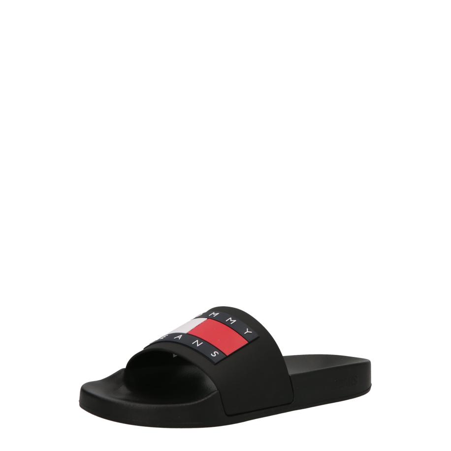 Tommy Jeans Tommy Jeans Muiltjes Essential navy / rood / zwart / wit -