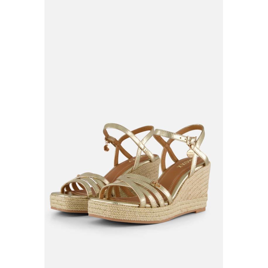 Mexx Noemi Pakina Sandalen goud Synthetisch Goud