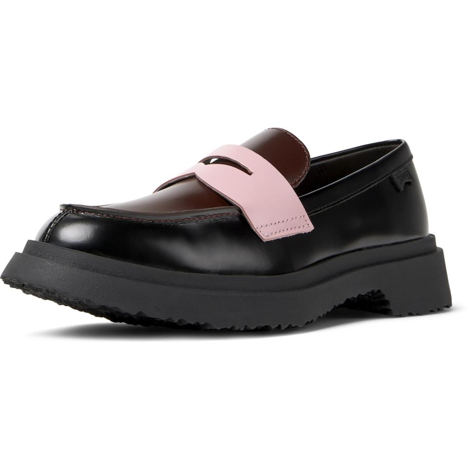 Camper CAMPER Mocassins Walden Twins pink / zwart -