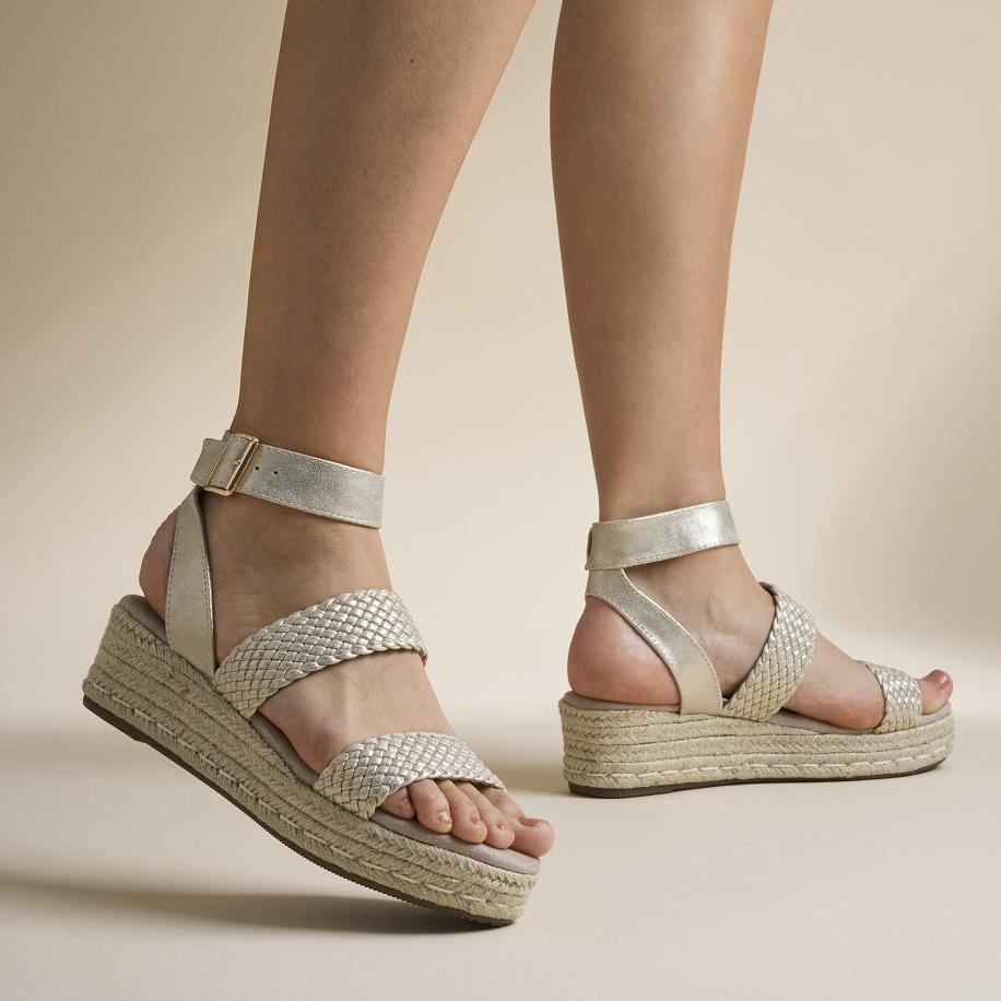 Cellini Espadrilles goud Synthetisch Goud