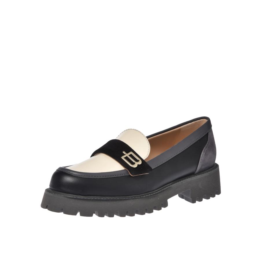 Baldinini BALDININI Instappers zwart / wit -