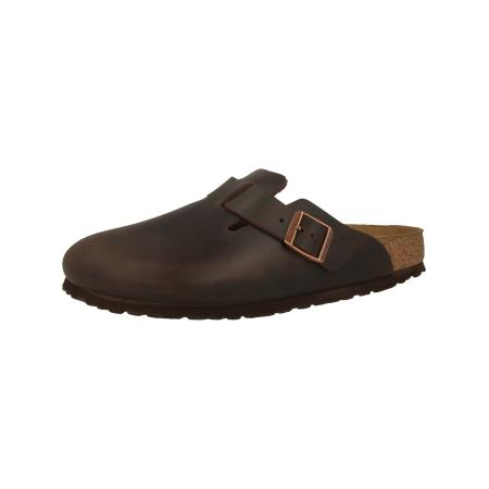 Birkenstock BIRKENSTOCK Muiltjes Boston donkerbruin