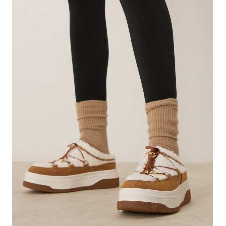 Pajar ASOS Exclusive Jules Schoenen in kastanjebruin