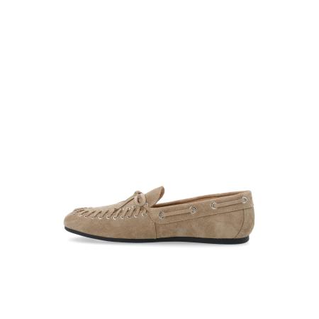 Bianco Bianco Mocassins Marlene donkerbeige