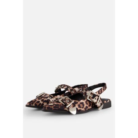 POSH by Poelman Slingbacks bruin Pu