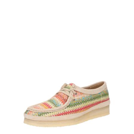 Clarks Originals Clarks Originals Mocassins Wallacraft Bee crème / donkergeel / groen / framboos