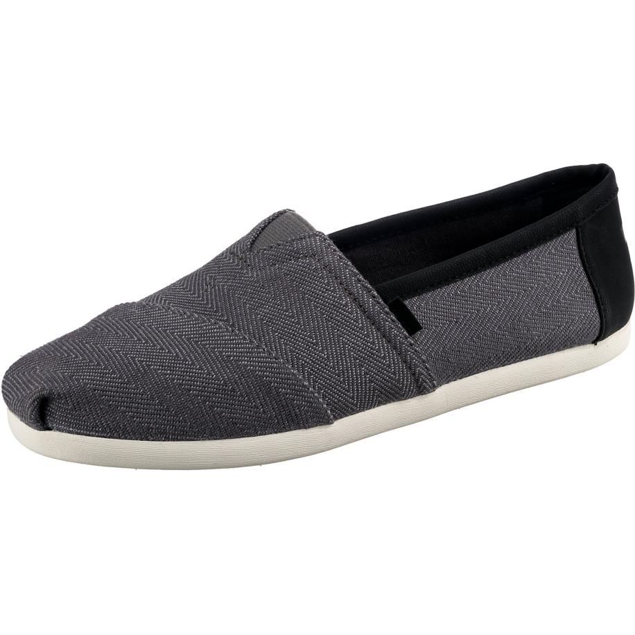 Toms TOMS Espadrilles Alpargata donkergrijs / zwart -