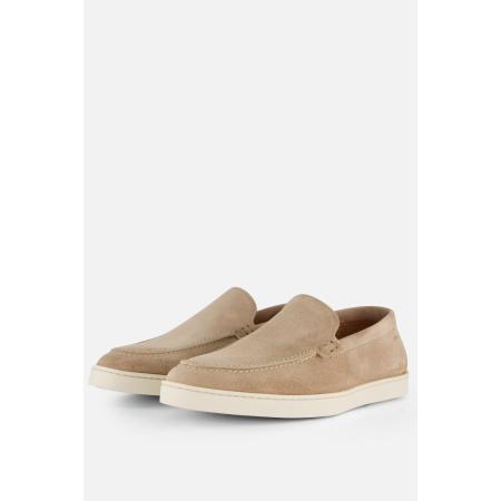 Van Lier Lugano Instappers taupe Leer