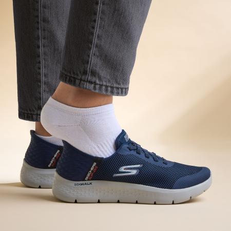 Skechers Slip-ins Go Walk Flex Instappers blauw