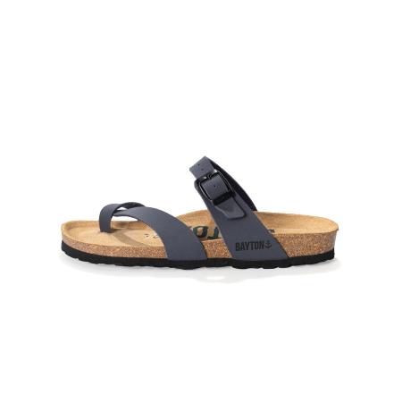 Bayton Bayton Muiltjes Diane antraciet / zwart