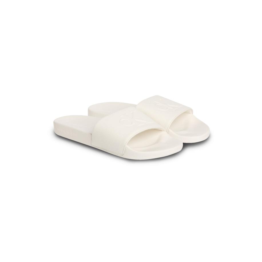 Calvin Klein Calvin Klein Jeans Muiltjes wit -