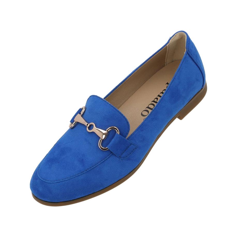 Palado Palado Instappers Sulva blauw / goud -