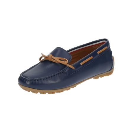 Geox GEOX Mocassins donkerblauw / bruin