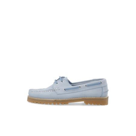 Bianco Bianco Mocassins Carpi pastelblauw