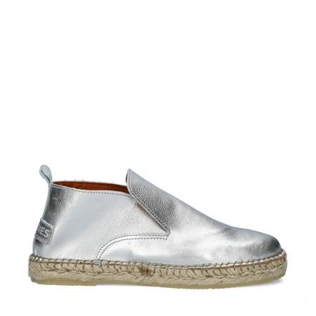 Shabbies Amsterdam Elche Lofa espadrilles Zilver 454982