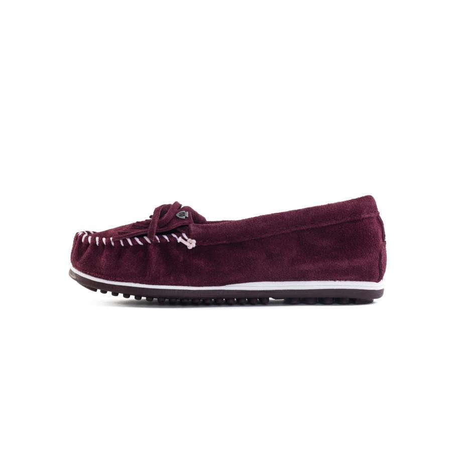 Minnetonka Minnetonka Mocassins Kilty plus bourgogne -
