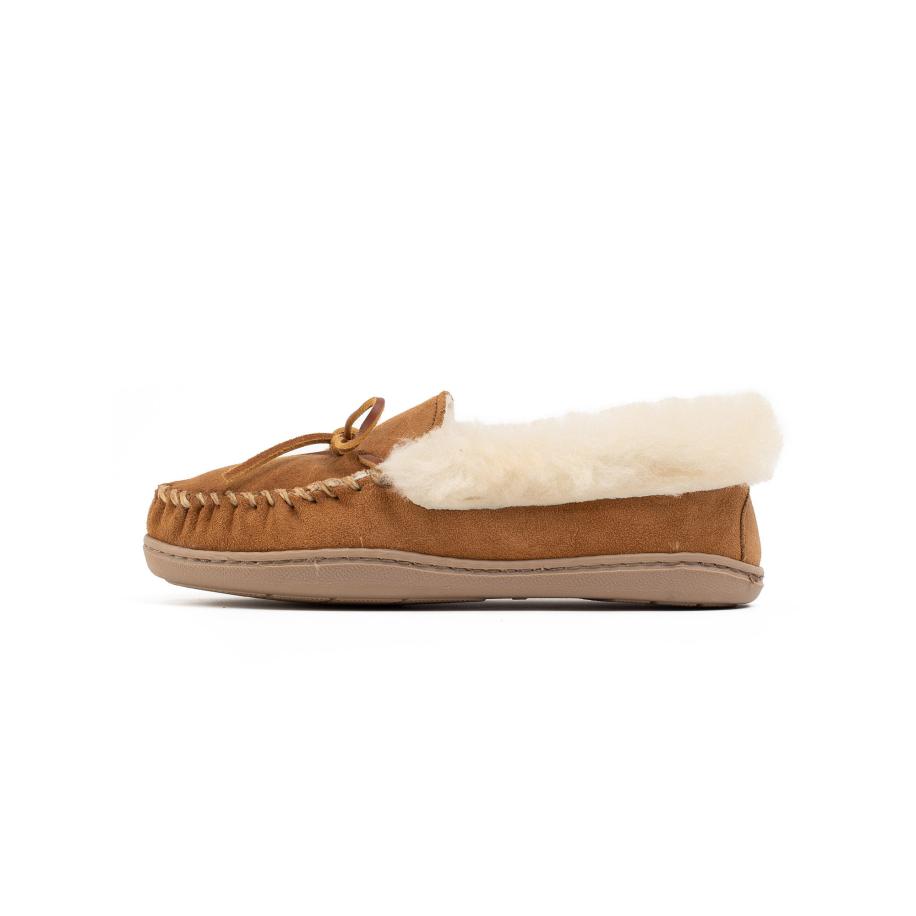 Minnetonka Minnetonka Mocassins Alpinsheepskin koper -