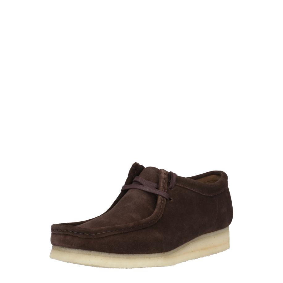 Clarks Originals Clarks Originals Mocassins Wallabee donkerbruin -