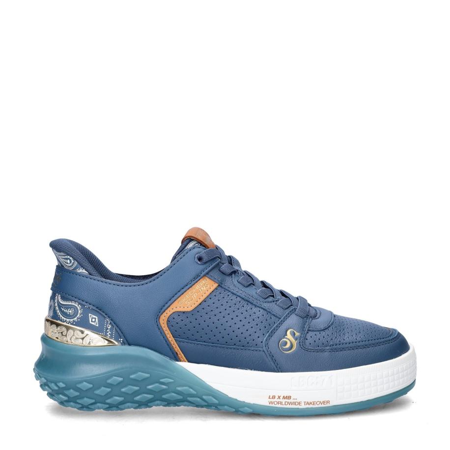 Skechers Hands Free Slip-Ins Snizzle Snoop instapschoenen Blauw 496809 Blauw