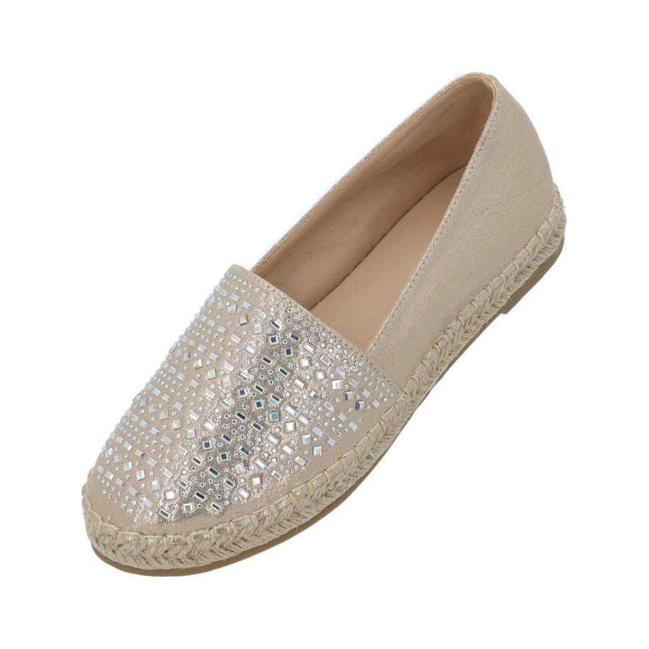 Sila Sahin Palado by Sila Sahin Espadrilles Chesu goud -