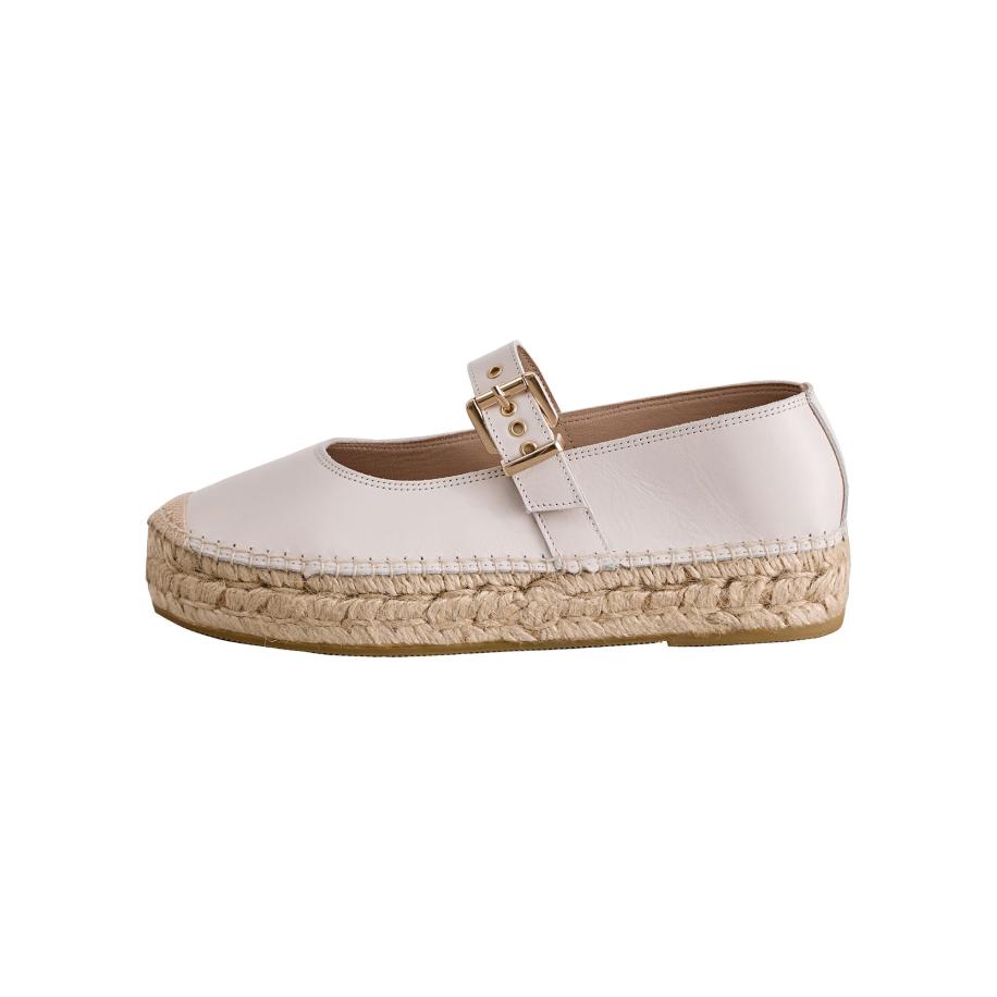 Next Next Espadrilles beige / wit -