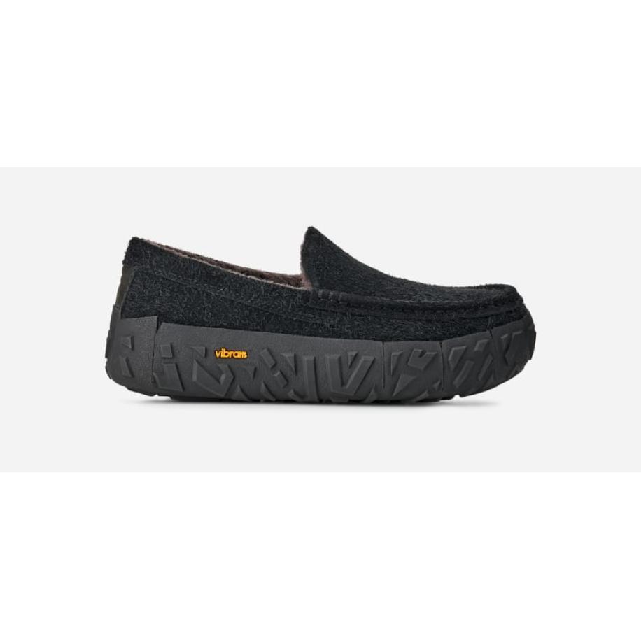 UGG® Ascot Vibram Wrap Tech in Black, Maat 38, Suede Bruin