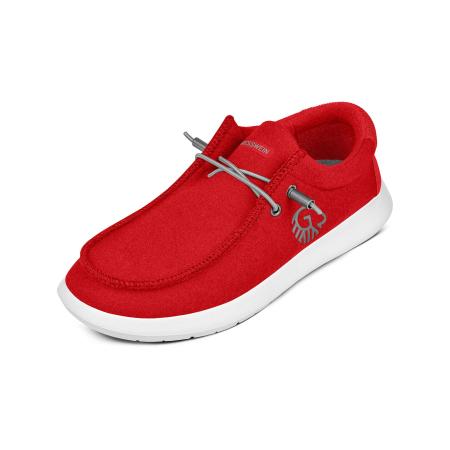 Giesswein GIESSWEIN Mocassins grijs / vuurrood