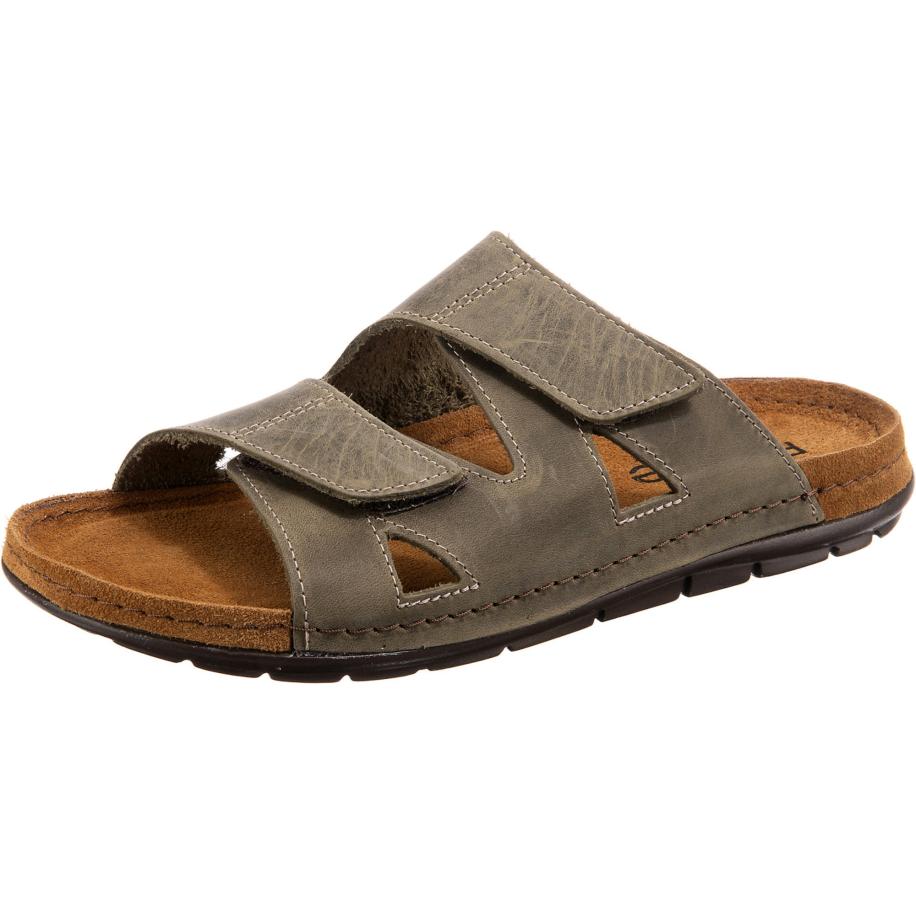 Rohde ROHDE Muiltjes bruin / olijfgroen -