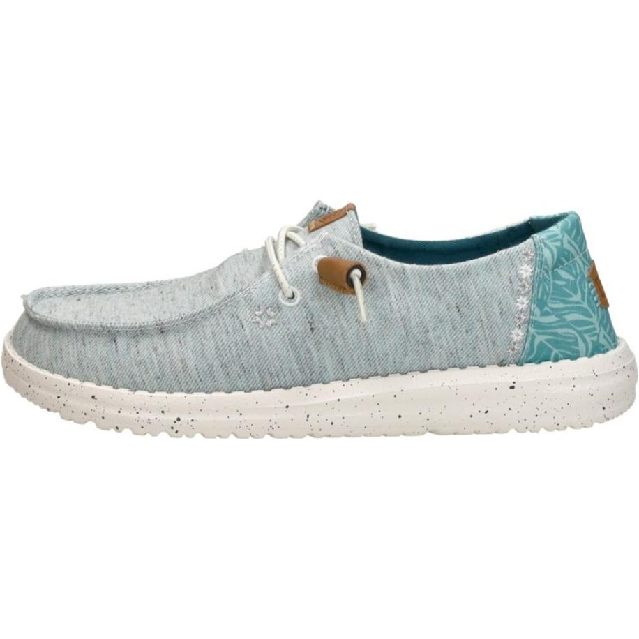 Hey Dude - Wendy Heathered Slub Blauw