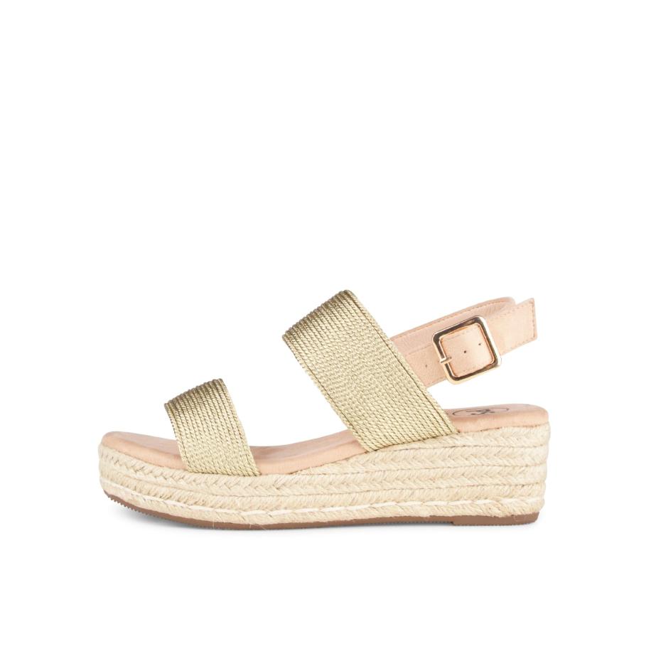 Posh POSH by Poelman Sandalen met riem Ceto goud -