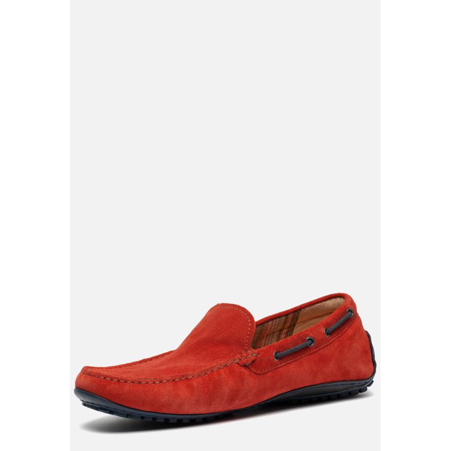 Sioux Callimo mocassins oranje Suede Oranje