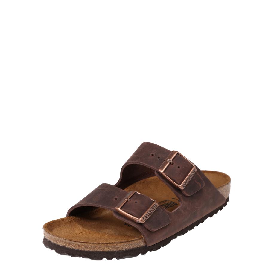 Birkenstock BIRKENSTOCK Muiltjes Arizona donkerbruin Blauw