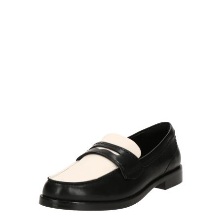 Clarks CLARKS Instappers Straven Edge zwart / wit