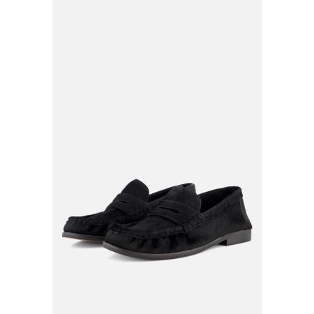 Linea Zeta Instappers zwart Leer