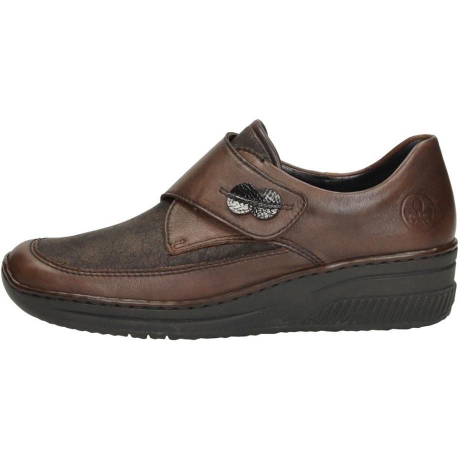 Rieker - Klittenband Bruin