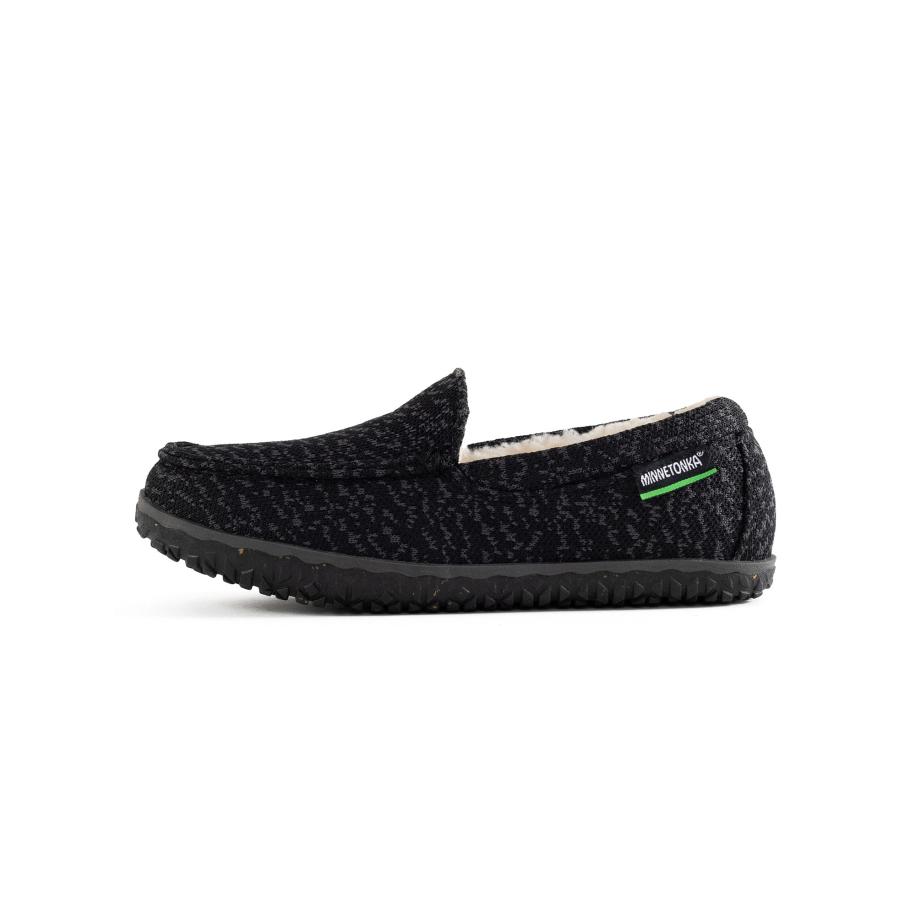 Minnetonka Minnetonka Mocassins grijs / zwart -