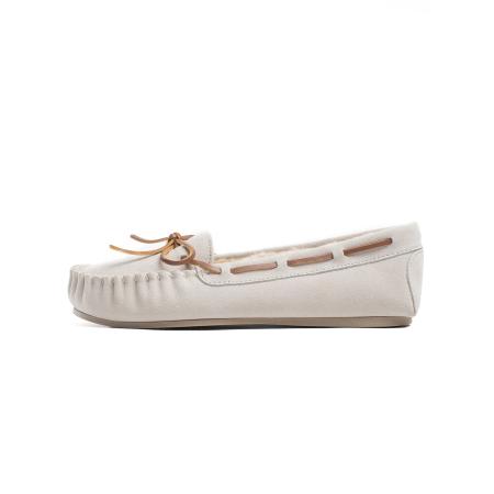 Gooce Mocassins Cordova bruin / zilvergrijs