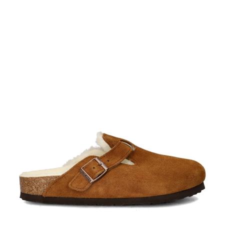 Birkenstock Boston Shearling instapschoenen Bruin 460889