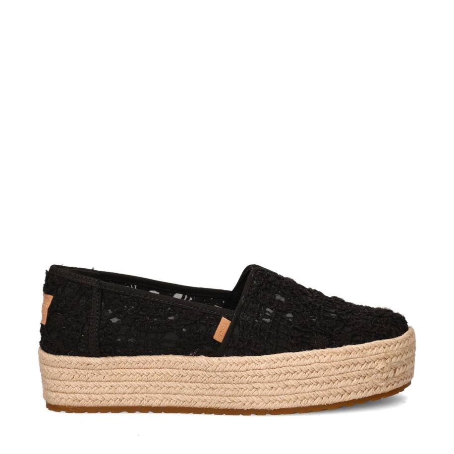 Toms Valencia espadrilles Zwart 467214 Zwart