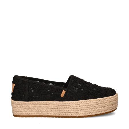 Toms Valencia espadrilles Zwart 467214
