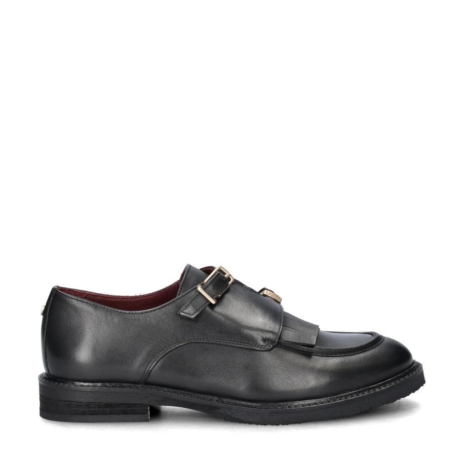 Fred de la Bretoniere Paris Jay mocassins & loafers Zwart 489348 Zwart