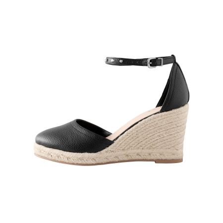Next Next Espadrilles Forever Comfort zwart
