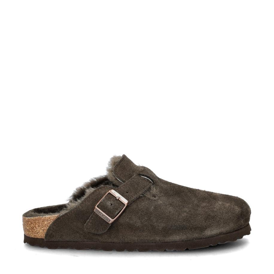 Birkenstock Boston Shearling instapschoenen Bruin 460881 Bruin