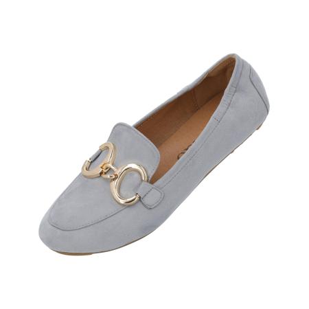 Palado Palado Mocassins Losmus blauw / goud