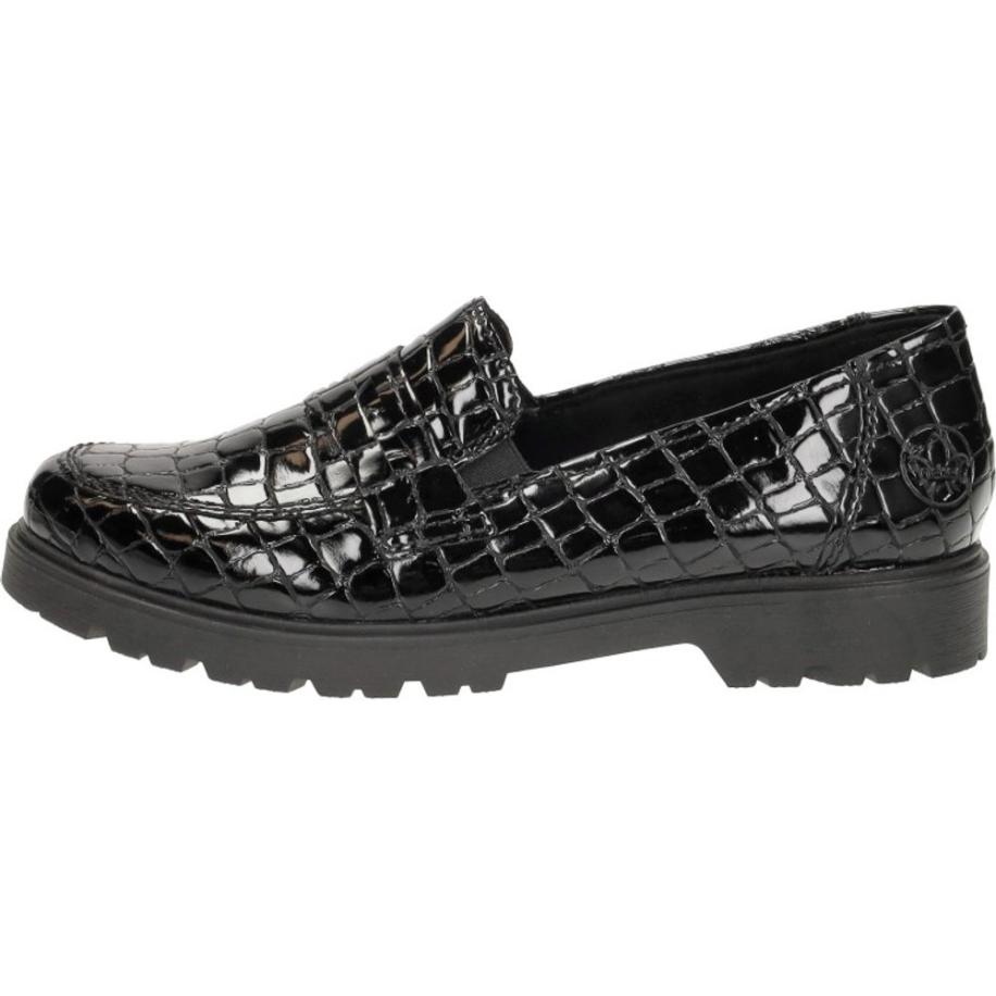 Rieker - Mocassin Zwart