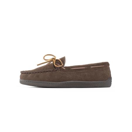 Minnetonka Minnetonka Mocassins Pileline chocoladebruin