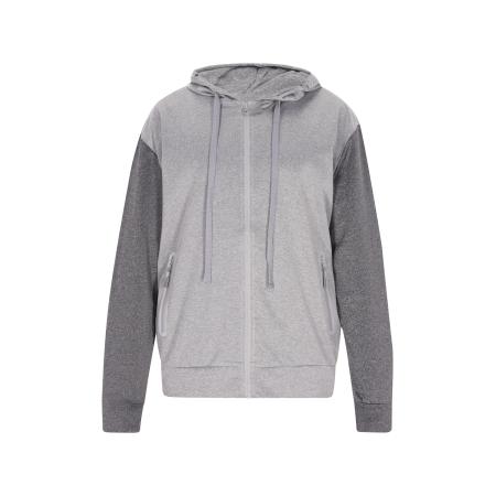 RAIDO RAIDO Sweatvest donkergrijs / grijs gemêleerd