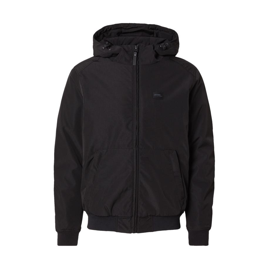 Vintage Industries Vintage Industries Tussenjas Omega zwart -