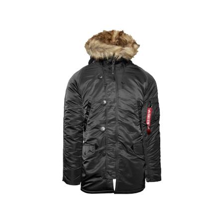 Alpha Industries ALPHA INDUSTRIES Winterjas N3B VF 59 basaltgrijs / oranje