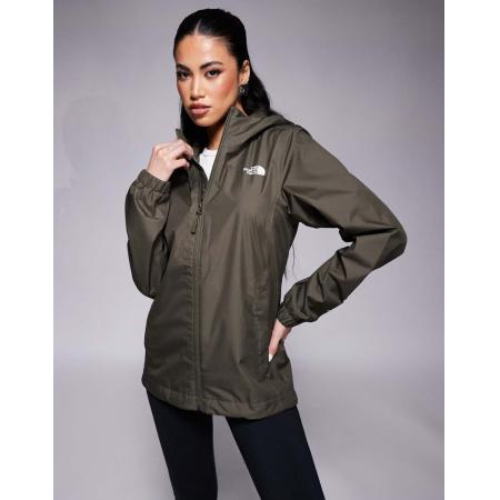 The North Face Quest Waterbestendig jack met logo in kaki-Groen